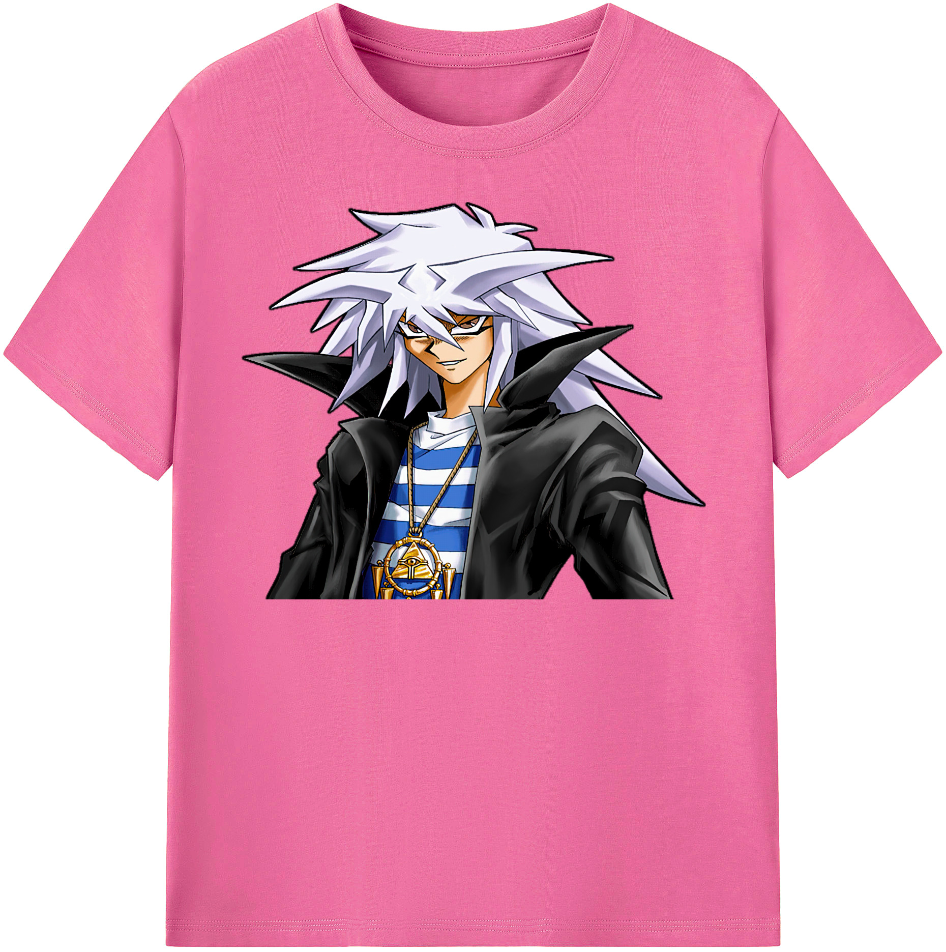 （画像用） 遊☆戯☆王 Yu-Gi-Oh! レディースカジュアルプリントTシャツ（綿100％）